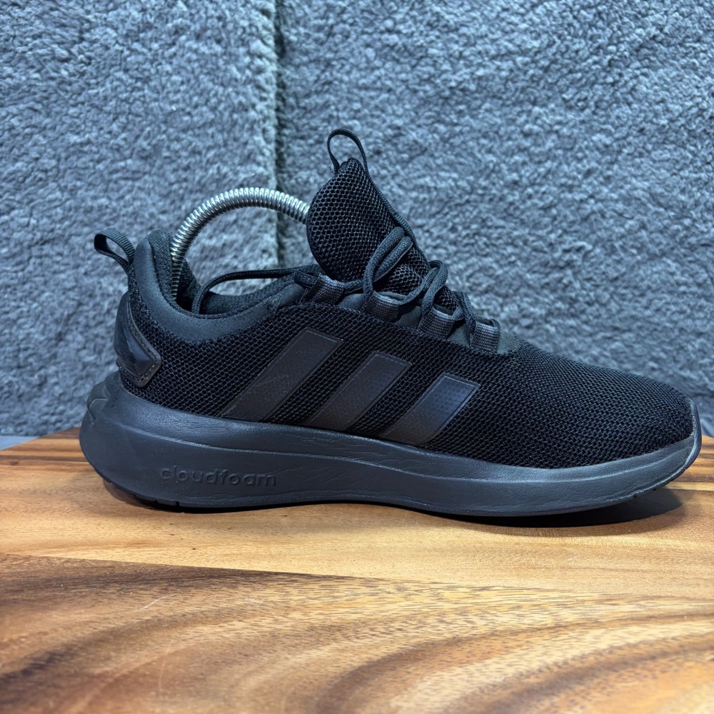 Adidas Racer TR23 Womens Running Shoes Triple Black IG7348 Size 8 - Picture 10 of 12